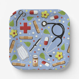 医学校卒業 ペーパープレート