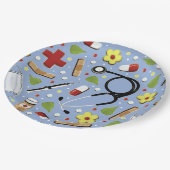 医学校卒業 ペーパープレート (アングル)