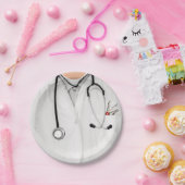 医学校卒業 ペーパープレート (パーティー)