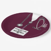 医学校卒業 ペーパープレート (アングル)