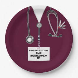 医学校卒業 ペーパープレート