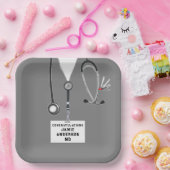 医学校卒業 ペーパープレート (パーティー)