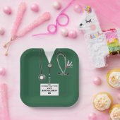 医学校卒業 ペーパープレート (パーティー)