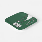 医学校卒業 ペーパープレート (傾斜あり)