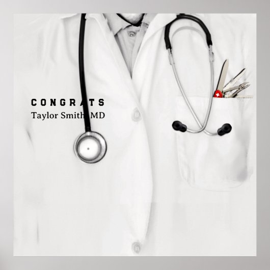 医学校卒業 ポスター (正面)