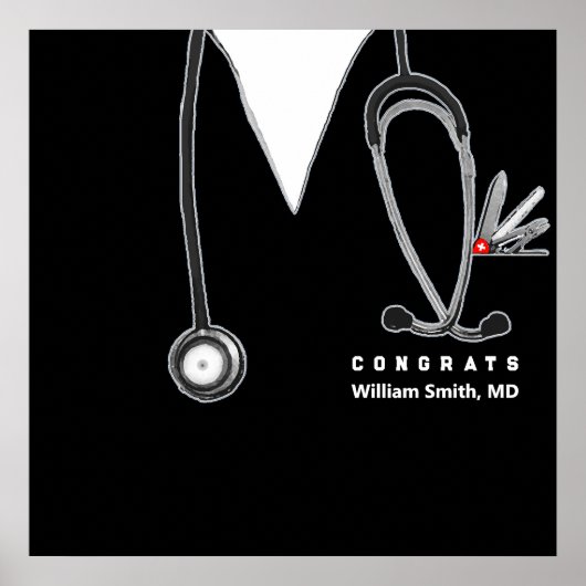 医学校卒業 ポスター (正面)