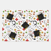 医学校卒業 ラッピングペーパーシート (正面3)