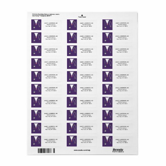 医学校卒業 ラベル (フルシート)