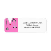 医学校卒業 ラベル (正面)