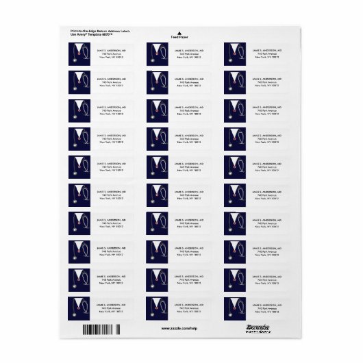 医学校卒業 ラベル (フルシート)