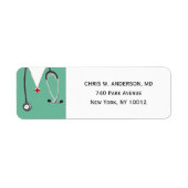 医学校卒業 ラベル (正面)