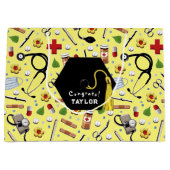 医学校卒業 ラージペーパーバッグ (正面)