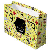 医学校卒業 ラージペーパーバッグ (裏面アングル)