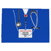 医学校卒業 ラージペーパーバッグ (裏面)