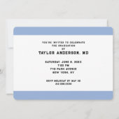 医学校卒業 招待状 (正面)