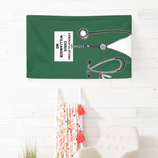 医学校卒業 横断幕 (インサイチュ)