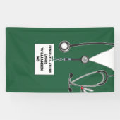 医学校卒業 横断幕 (横)