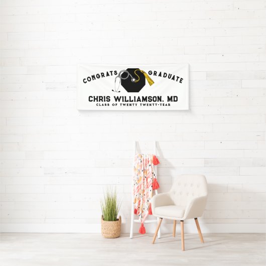 医学校卒業 横断幕 (インサイチュ)