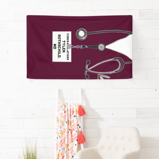 医学校卒業 横断幕 (インサイチュ)