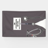 医学校卒業 横断幕 (横)