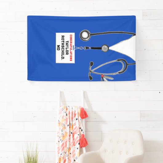 医学校卒業 横断幕 (インサイチュ)