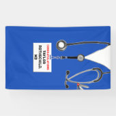 医学校卒業 横断幕 (横)