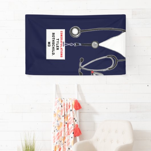 医学校卒業 横断幕 (インサイチュ)