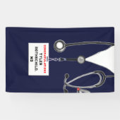 医学校卒業 横断幕 (横)