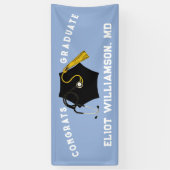 医学校卒業 横断幕 (縦)