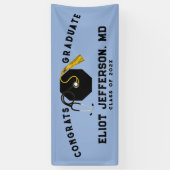 医学校卒業 横断幕 (縦)