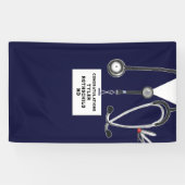 医学校卒業 横断幕 (横)