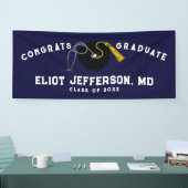 医学校卒業 横断幕 (トレードショー)