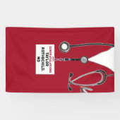 医学校卒業 横断幕 (横)