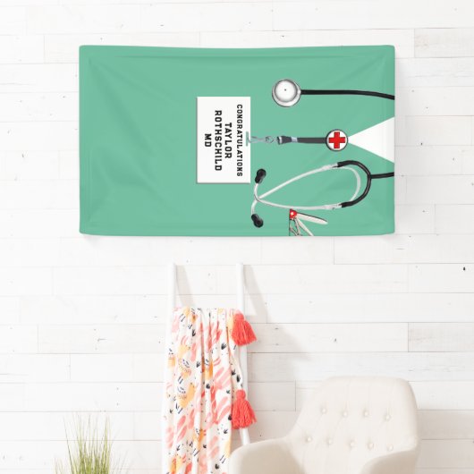 医学校卒業 横断幕 (インサイチュ)