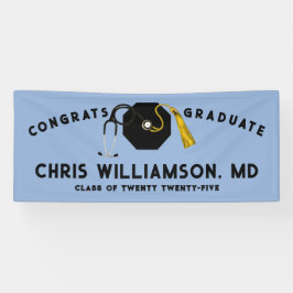 医学校卒業 横断幕