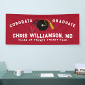 医学校卒業 横断幕 (トレードショー)