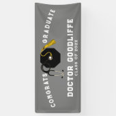 医学校卒業 横断幕 (縦)