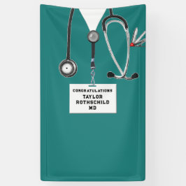 医学校卒業 横断幕