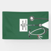 医学校卒業 横断幕 (横)