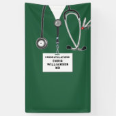 医学校卒業 横断幕 (縦)