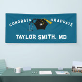 医学校卒業 横断幕 (トレードショー)