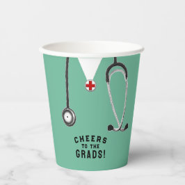 医学校卒業 紙コップ