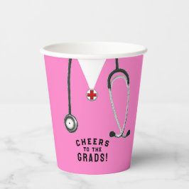 医学校卒業 紙コップ