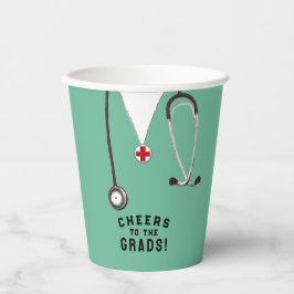 医学校卒業 紙コップ