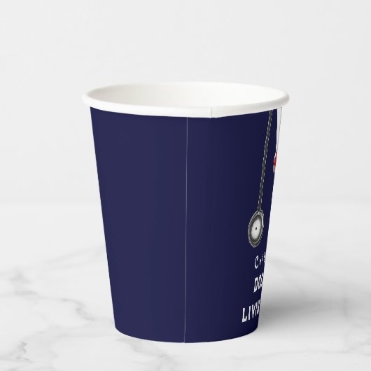 医学校卒業 紙コップ (右)