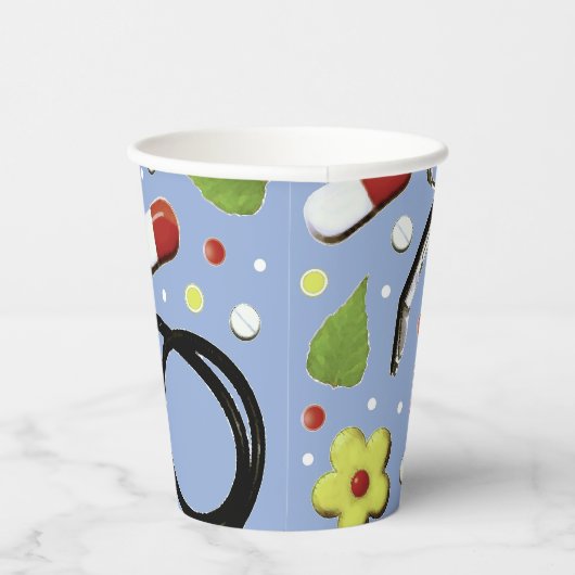 医学校卒業 紙コップ (右)