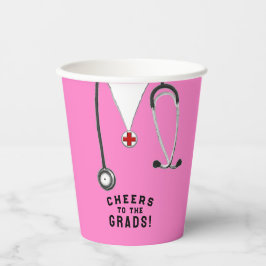 医学校卒業 紙コップ