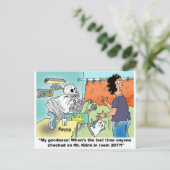 医学漫画のユーモア ポストカード (スタンド正面)