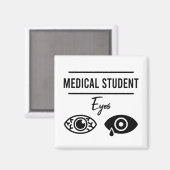 医学生おもしろいシャツドクターシャツギフト マグネット (正面/裏面)