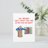 医学生のジョーク ポストカード (スタンド正面)